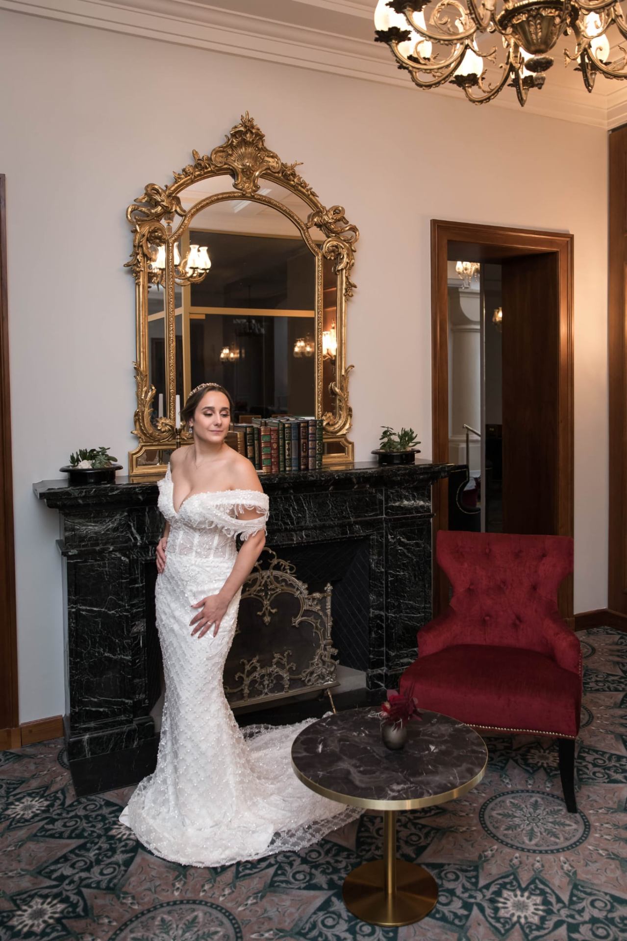 Maude et Ivan - Portrait de la mariée